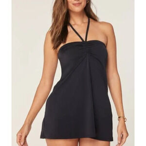 Andie Swim The Waikiki Dress Swim Cover Up Black Size Small NEW with tags!